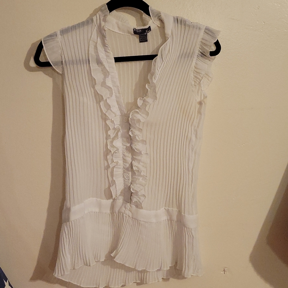 Poetry clothing sheer blouse Small